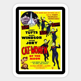 Cat Women Of The Moon (1953) 1 Sticker